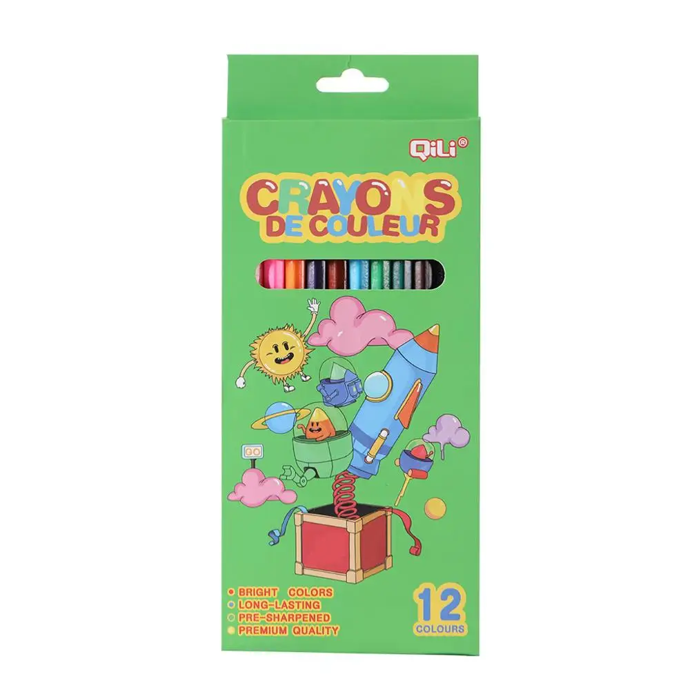 12 Color 150 цветной карандаш для художественного рисования, для детей, ручная работа, специальный цветной карандаш, мягкий толстый стержень, аксессуар премиум класса, цветной карандаш - Цвет: 12 Color