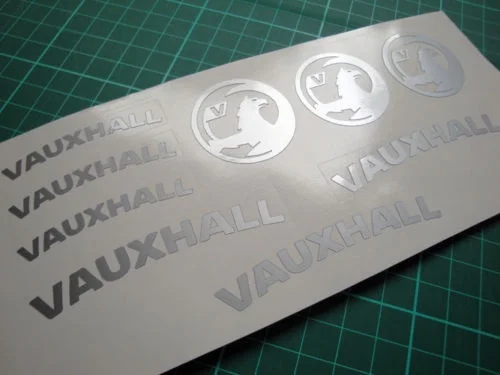 Для 8 шт. Vauxhall тормозной суппорт наклейки Viva знаки отличия Астра Corsa, Meriva Адам