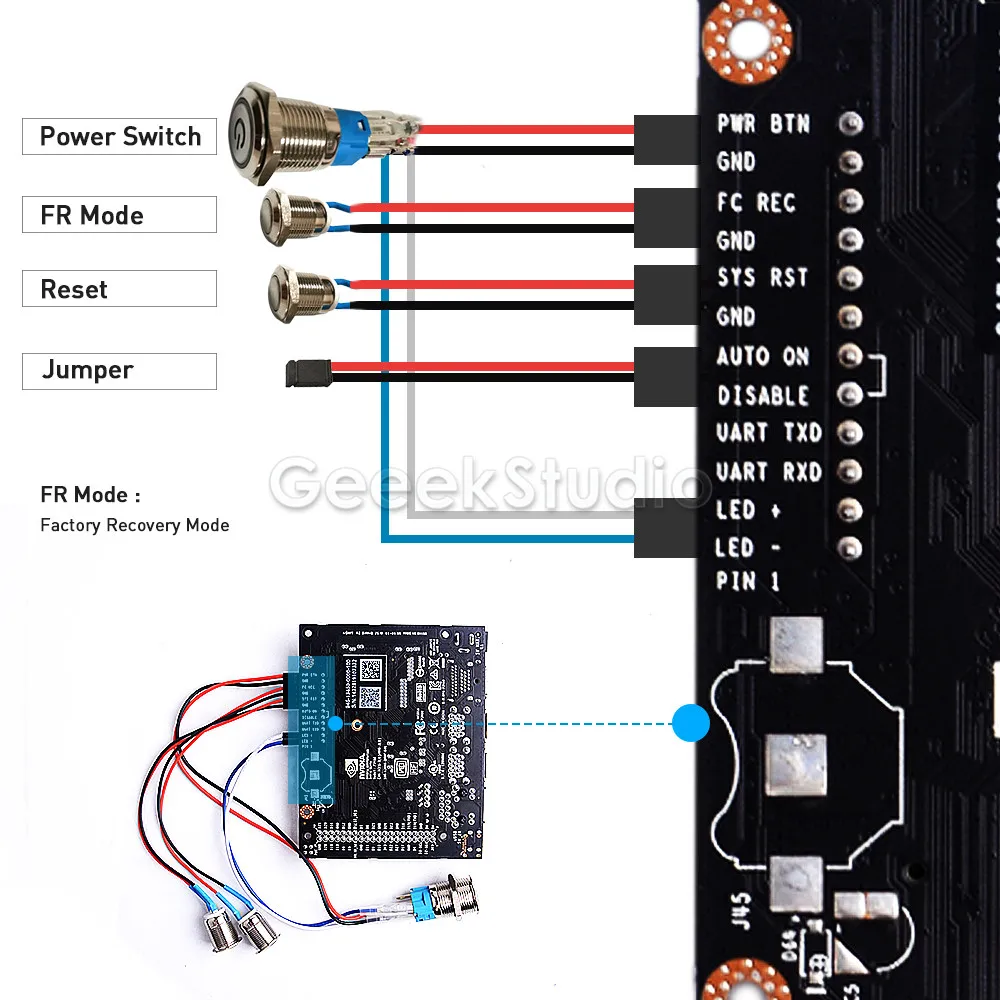 Nvidia Jetson nano b01開発者キット,jetsonnano透明アクリルケース