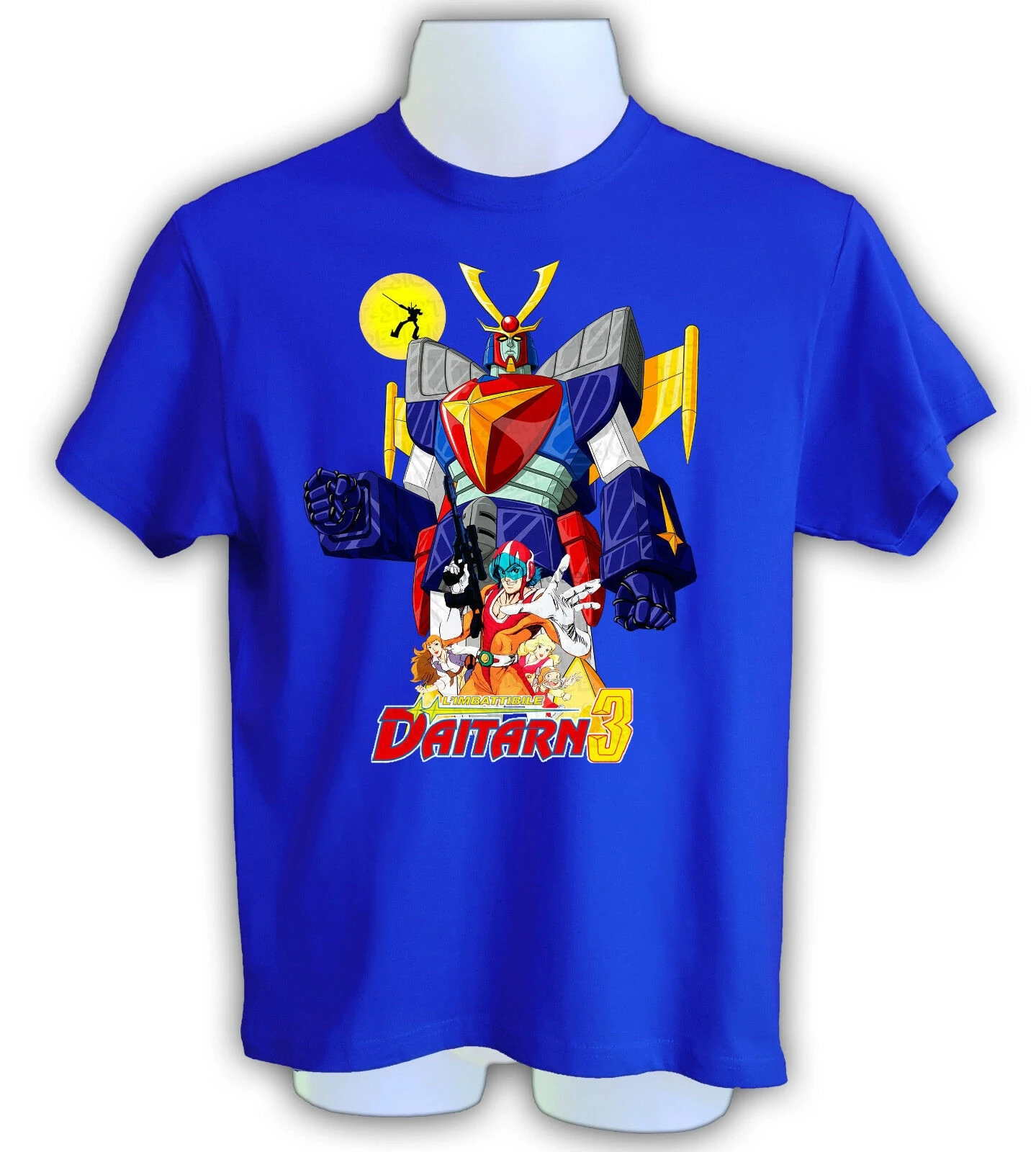 Невероятная футболка со стальным человеком Daitarn 3 суперробот мультяшная для