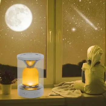 

C08 Intelligent Bluetooth Audio LED Lamp Dimmable Night Light Bedroom Desk Light Skillful Design and Exquisite Appearance