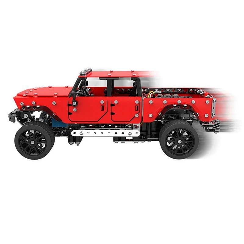 Горячая 1: 16 RC автомобиль из нержавеющей стали 4CH пульт дистанционного управления DIY сборка RC внедорожные Автомобили Подарочные игрушки для детей 817 шт