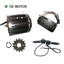 Колесном 138 72V 100KPH 3kw середине приводной двигатель 3000w силовой передачи наборы с контроллер двигателя звездочки типа