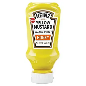 

Heinz jaune moutarde au miel 220ml