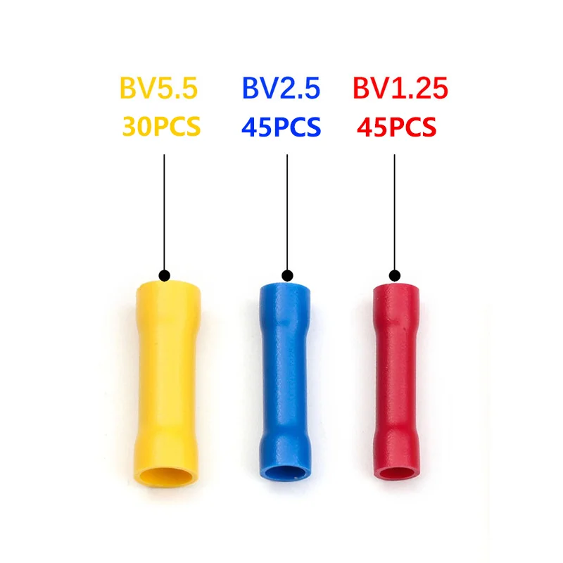 25 pack of red 5mm flanged fork hook terminal crimp connector for 5mm bolt