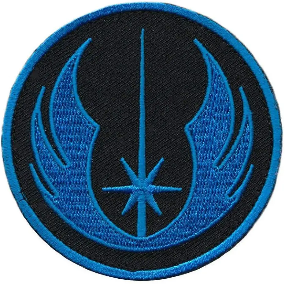 Jedi Order 5 Военный боевой патч из Звездных Войн мишень Rebel Scum Bantha Shield Jedi заказ Хищник крюк и петля Тактический Звездные войны Набор патчей - Цвет: Jedi Order 5