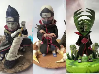 

NEW Anime Naruto Shippuden Akatsuki Kakuzu Zetsu Hoshigaki Kisame PVC Action Figure Collectible Model Toys For Children Gifts