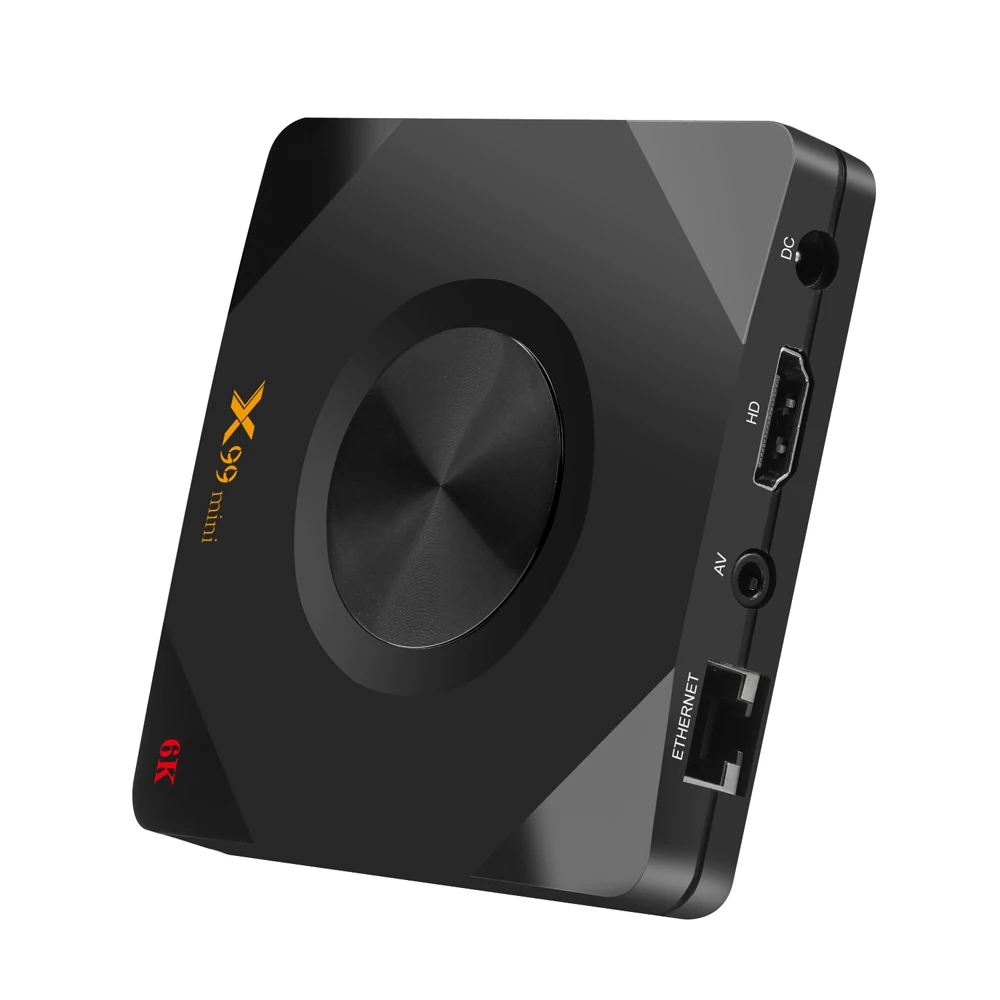 Docooler X99 Мини Смарт Android 9,0 ТВ приставка Allwinner H6 4 Гб ОЗУ 64 ГБ 32 ГБ Wifi медиаплеер 4K для Google Youtube телеприставка