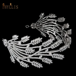 A417 Bridal Headband Rhinestone Headpiece Crystal Bridal Hair Accessories for Woman Tiara Luxurious Wedding Tiaras And Crowns