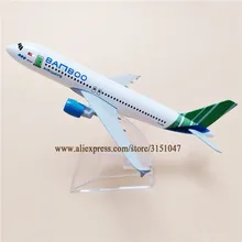 16 см сплав металла Air Vietnam Bamboo Airways Airbus 320 A320 авиакомпания модель самолета Модель самолета Стенд самолет подарки