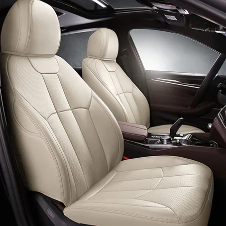 Кожаные автомобильные чехлы на сиденья машины на заказ для mercedes benz w204 w211 w210 w124 w212 w202 w245 w163 cla gls gla glc A/B/C/E класс автомобиля - Название цвета: Beige standard