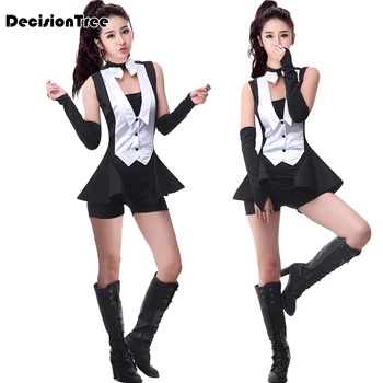 

2020 women jazz dance costumes female ds dj stage clothing performance costumes for singer nightclub bar outfit magic show set