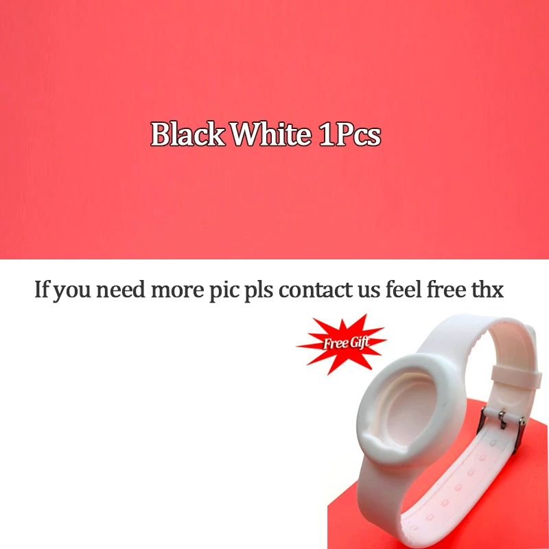 Black white Горячая Новая версия Bluetooth браслет с автоматической ловлей для PokemonGO Plus с перезаряжаемой батареей внутри - Цвет: Black white