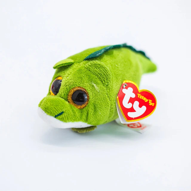 Ty Big Eyes Cute Ragdoll Plush Toy Mobile Phone Screen Wipe Mouse Crocodile Unicorn Owl Collection Doll Boy Girl Birthday Gift Red