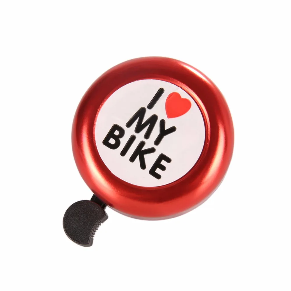 Звонок велосипедный Предупреждение надписью I Love My Bike|Велосипедный звонок| |