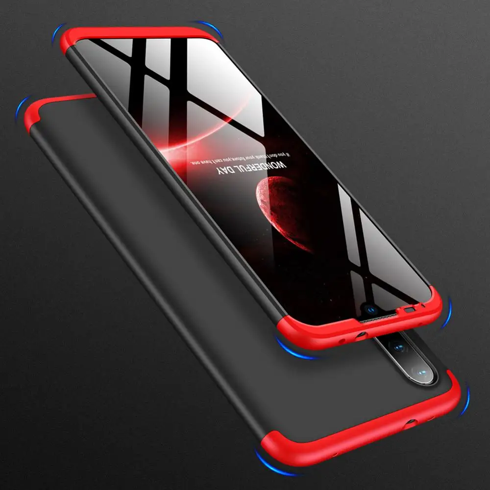 Бордовый 20 шт./лот 360 все включено щит из ПК для телефона чехол для Xiaomi Mi 5X6X8 8 se Honor 8 lite 9 9 se макс 3 Pocophone F1 A3 Примечание 10 - Цвет: Бордовый