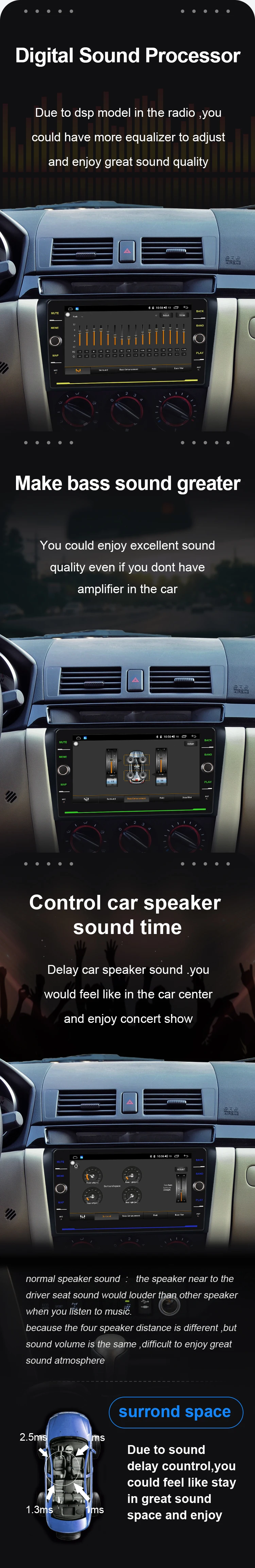 Flash Deal EBILAEN 2Din Android 8.1 Car Multimedia Radio Player For Mazda 3 BK 2004-2009 Tape Recorder Autoradio GPS Navigation Mazda3 DVD 5