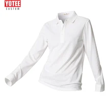 YOTEE Мужская рубашка поло с длинными рукавами одежда простая Однотонная футболка из чистого хлопка индивидуальная футболка-поло мужская индивидуальная рубашка поло