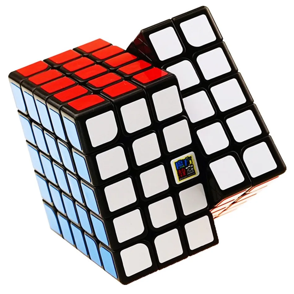 Meilong Speedcube Professional Black and Stickerle Moyu 8x8x8 7x7x7 6x6x6 Magic Cube MofangJiaoshi 4x4 5x5 Speed Puzzle Toy 5