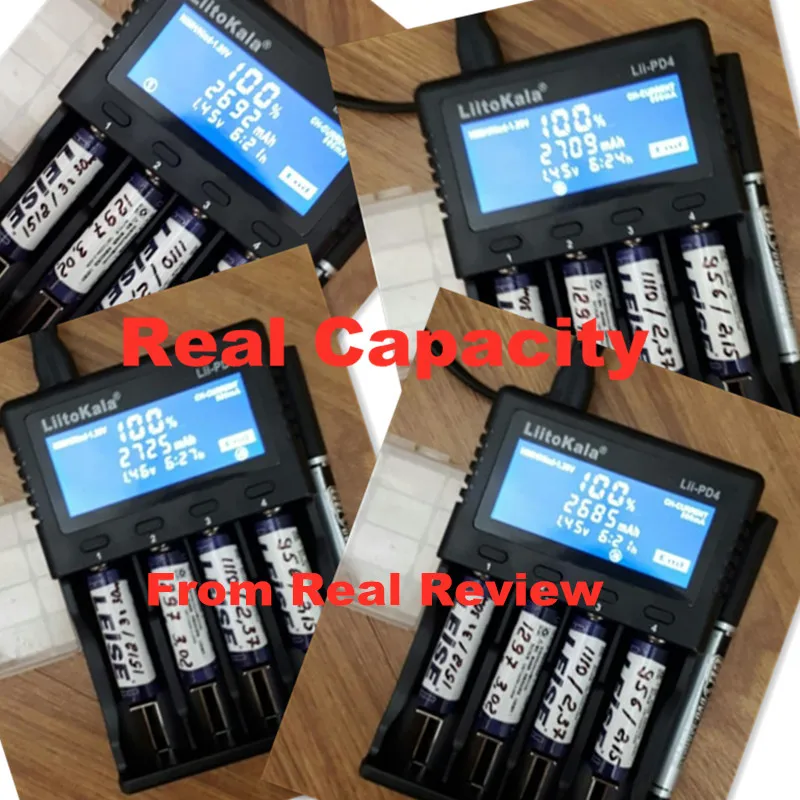 Leise 4 шт. в партии AA 2700mAh аккумуляторная батарея 1 2 V nimh батареи с чехлом для пульта