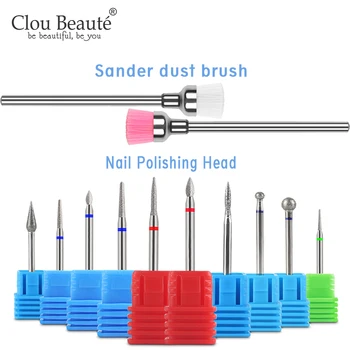 

Clou Beaute Nail Professional Nails Tool Drill Electric Cuticle Clean Rotary For Manicure Nail Dust Brush Cleaning Nail Dust