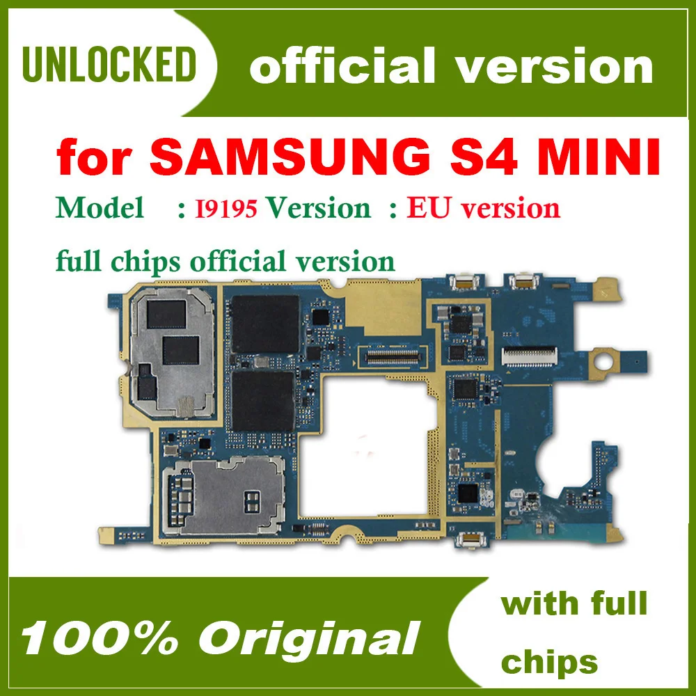 Tanie 100% oryginalny odblokowany do płyty głównej Samsung Galaxy S4 mini
