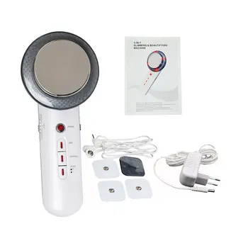 

Three-In-One Slimming Instrument Beauty Instrument Ultrasonic Ems Micro-Electric Massager Far-Infrared Ultrasonic Introduction