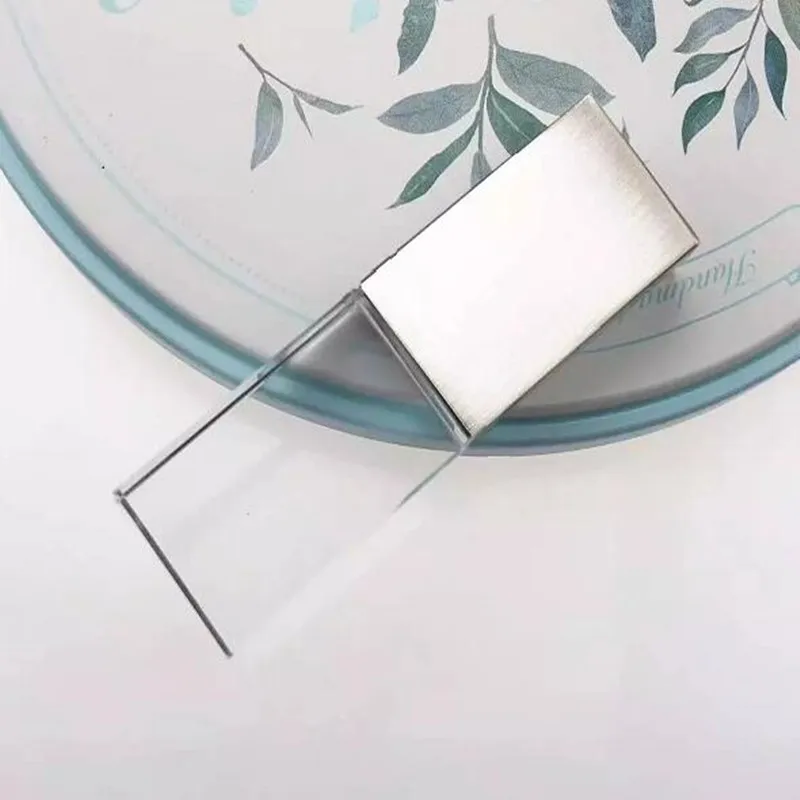 Металлический кристалл USB 2,0 флэш-накопитель(пользовательский DIY логотип