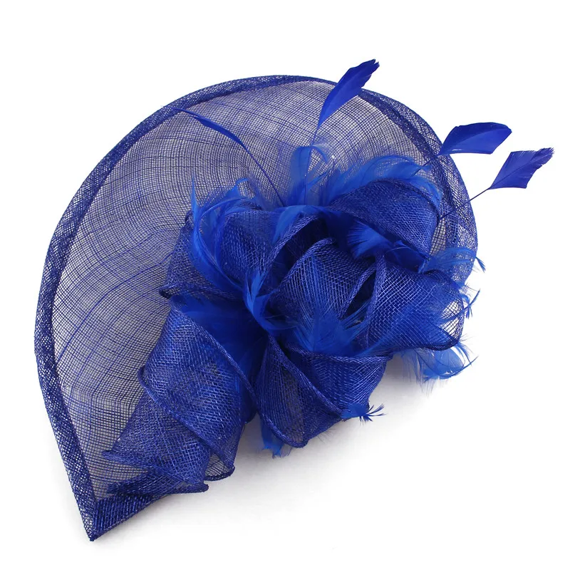 Новинка, шляпка sinamay Millinery пурпурного цвета, вечерние шляпки для взрослых, вуалетки, подарки на год, день рождения, стиль, Элегантная Дамская Шляпка XMF361