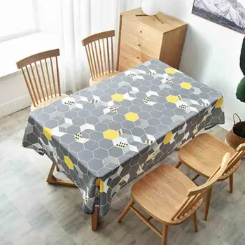 

Minimalism Tablecloth Living Room Dining Table Decorative Tablecloth Waterproof Oil Resistant Tablecloth