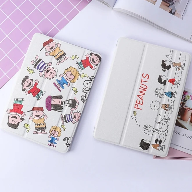 Мягкий чехол накладка с рисунком арахиса для iPad Air 1/2 новый 9 7 подставка 234 Pro10.5 mini