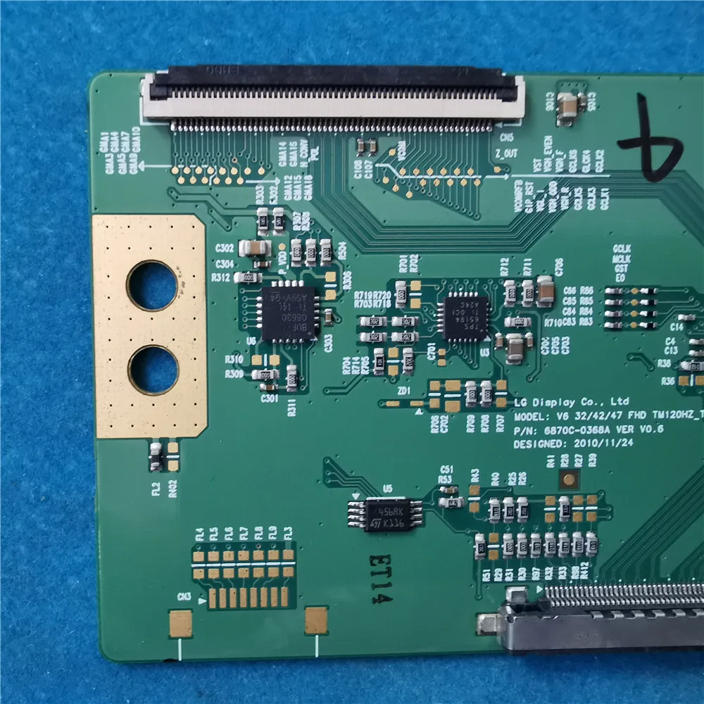 Placa da Lógica da Tevê para lg T-con v6 32 42 47 Fhd Tm120hz 6870c0368a 47lv355u 32lv340a 42lv355u 42lv3500-ua 42lw450u Led42k26 - Image 4