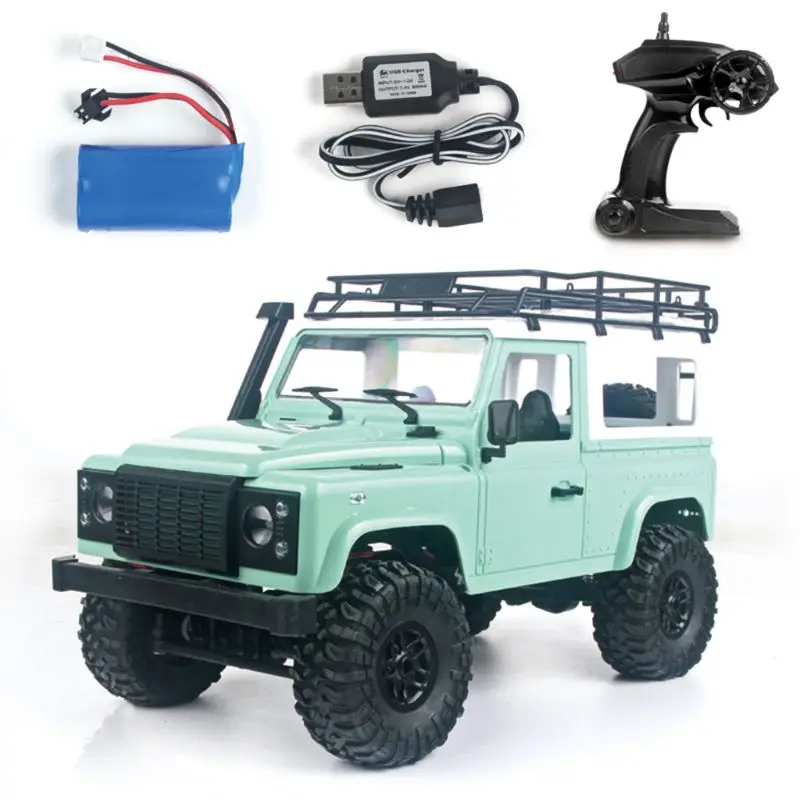 

1/12 RC Rock Crawler D90 2.4G 4WD Car Remote Control Truck Toys Defender Y51E