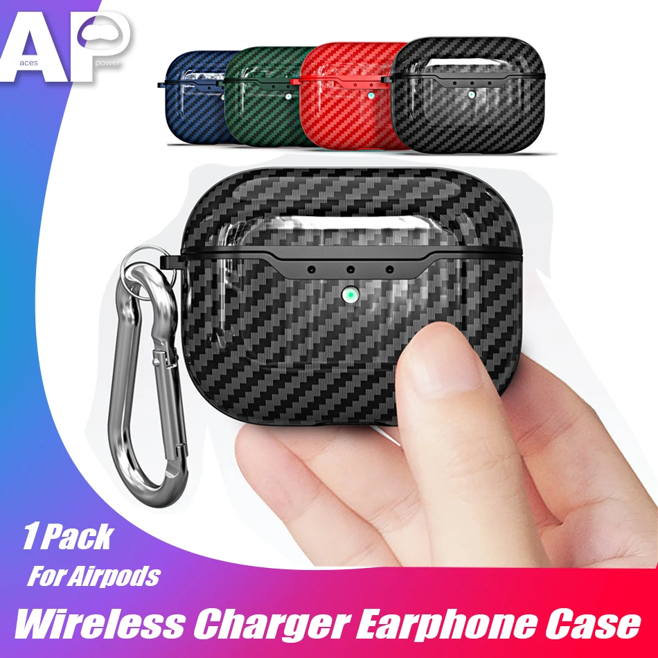 Чехол Acespower для беспроводного зарядного устройства Apple Bluetooth наушники Airpods 2 3 Pro Air