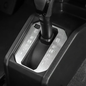 

Aluminum Alloy Car Gear Shift Panel Cover Decoration Sticker Trim Fit Auto Interior Accessories for Suzuki Jimny 2019 2020
