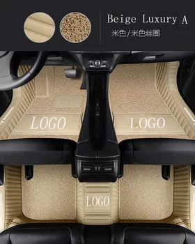 

Car floor mats with Logo/Brand Logo for Kia Rio K2 Spectra Cerato Forte K5 Optima K3 KX3 Sportage kx5 Sorento 5D car-styling car