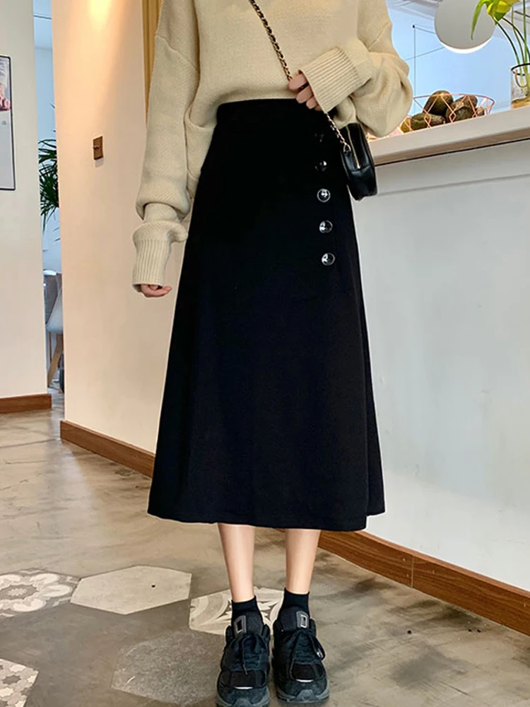 Mid length women's skirts Clearance