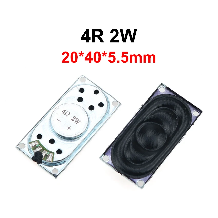 JCD Notebook Speaker Horn 2W 8R 4R 4020 Loud speaker 4 8 ohms 2 Watt 4/8R 2W 20*35*5MM 20*40*5.4MM 20*40*5.5MM 50*30*11.7MM 1PCS computer speaker,audio speaker,horn loudspeaker
