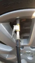 Bomba de aire de latón para coche y camión, válvula de neumático de 8mm, adaptador de conector de abrazadera de Clip