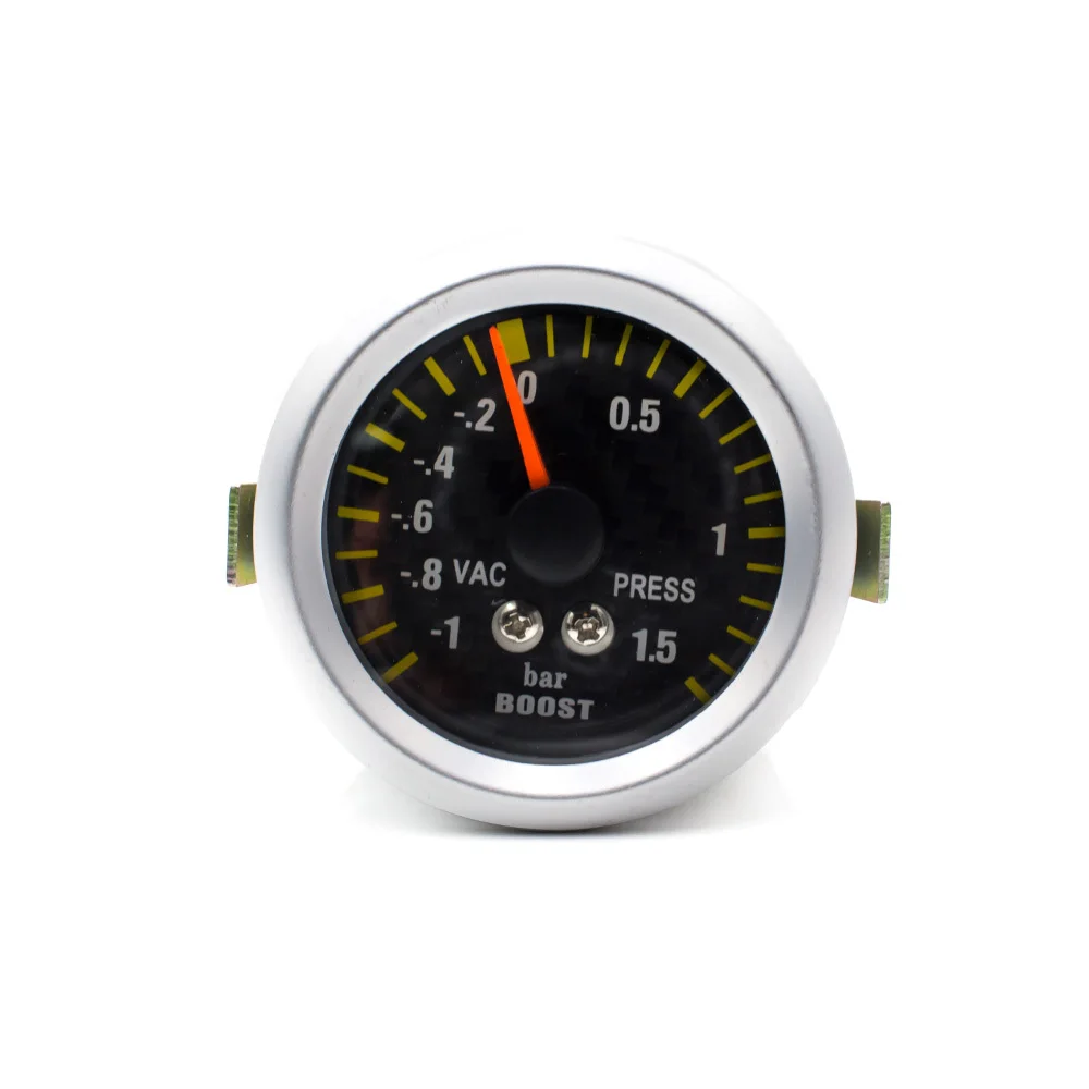 52 мм турбо Boost Gauge с датчиком автомобиля метр машинное оборудование карбоновое волокно лицо автомобиля турбо Boost Meter YC100032 lcd Вакуумный датчик