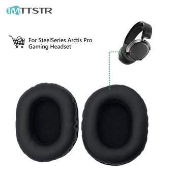 

IMTTSTR Headphones Parts for SteelSeries Arctis Pro Gaming Headset Cushions Ear Pads Earpads Earmuff Cover Replacement