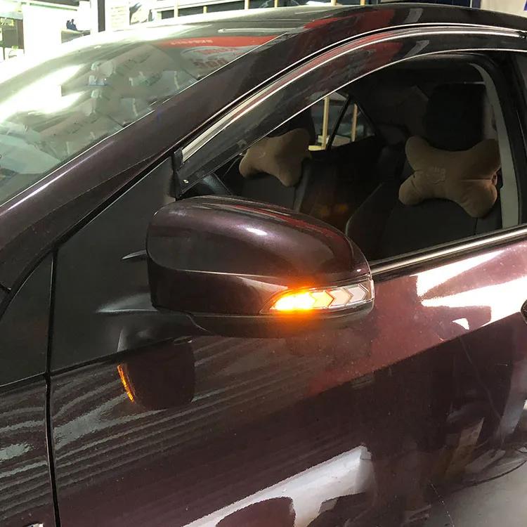 Боковое зеркало, индикатор поворота, светильник, лампа для Toyota Camry Corolla, Altis Auris Prius, автомобильный Стайлинг, светодиодный динамический сигнал поворота