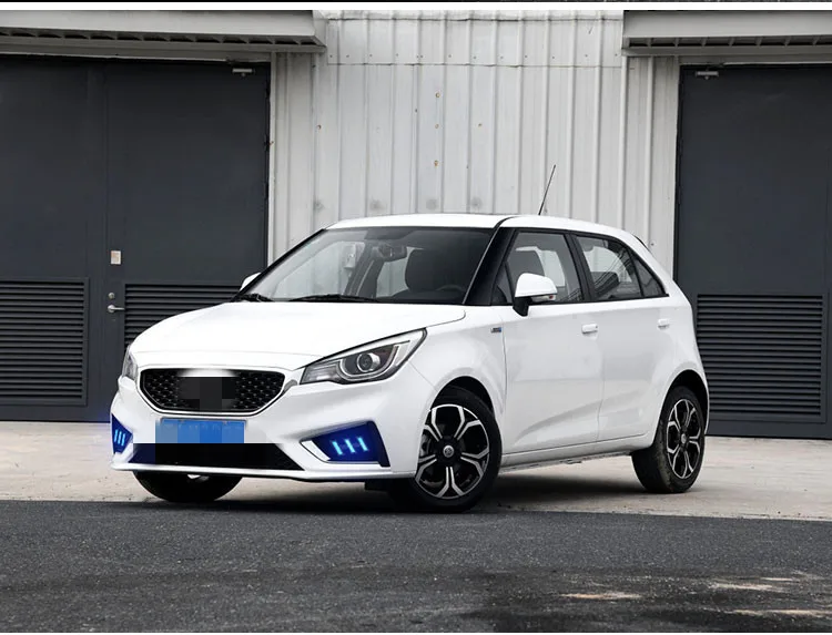 Qirun led drl дневные ходовые огни для MG 3- с динамическим движущимся желтым поворотным сигналом и синим ночным светом
