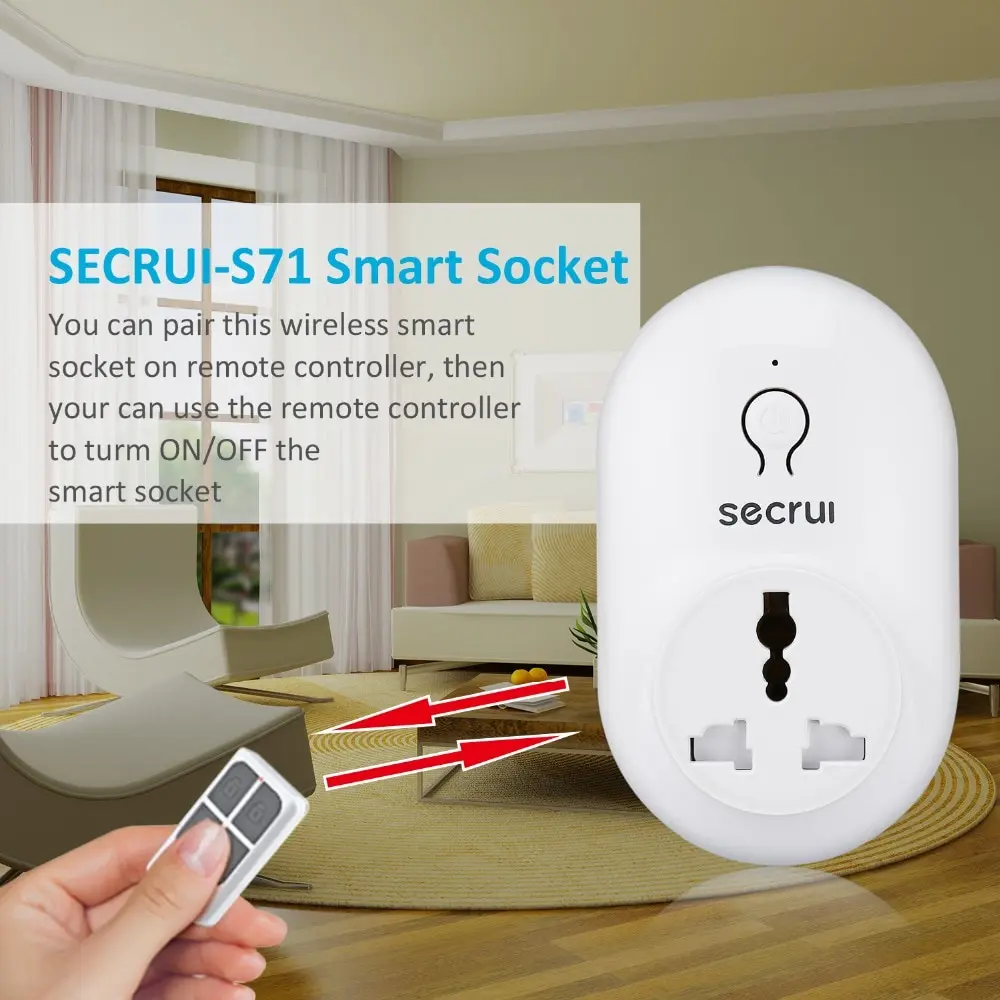 AC100 240VWireless стандартный разъем питания умный переключатель переносная