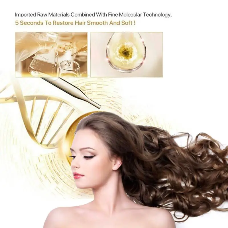 5 секунд ремонт повреждения корней волос Лечение маска против завивки гладкая глубоко увлажняющая маска для ухода за волосами TSLM2