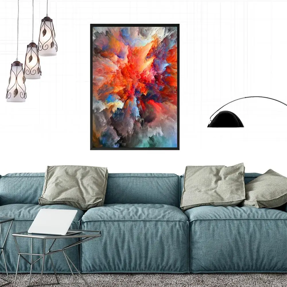 WHISM 40x60 см абстрактная аэрозольная краска для рисования красочных облаков горная
