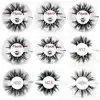 Mikiwi Free Logo 50 pairs 20mm 5D Mink Lashes Wholesale Dramatic Mink Lashes Bulk Custom Private label Fluffy lashes 3