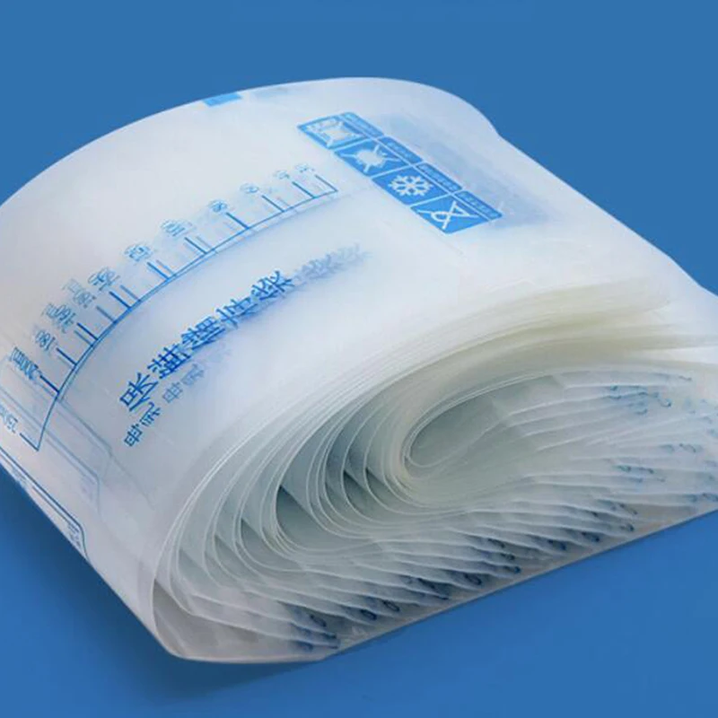 Breast Milk Storage Containers Milk Freezer Bags Mother Maternal Baby Food Store BPA Free Safe Feed Preserve Bags 30Pcs