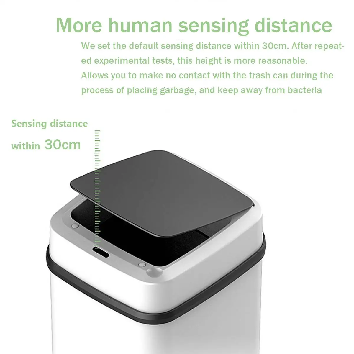 10 л автоматический датчик мусорное ведро Smart sensor s мусорное ведро Индукционная мусорная корзина PP пластиковая Экологически чистая мусорная корзина Бытовая мусорная корзина