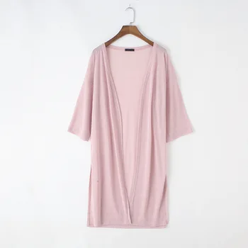 

2020 WOMEN Spring and autumn cotton long-sleeved T-shirt female mother loose large size women's middle-aged foreign